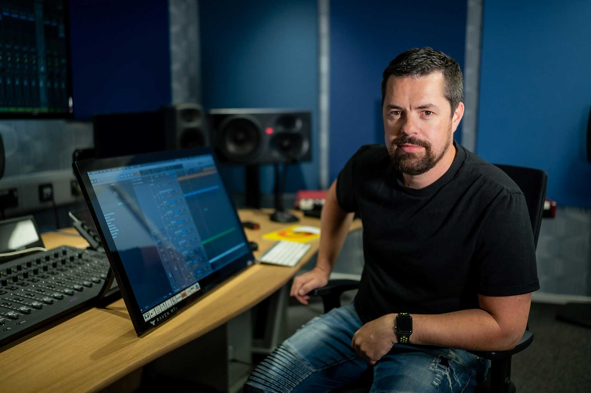 A MUSIC producer and composer from Carmarthenshire has hailed the strength of the creative sector in South West Wales.